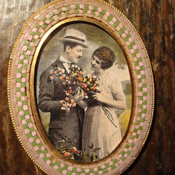 A Lovely Art Deco Era Micromosaic Frame - Fine Jewelry