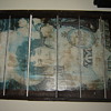 Coca Cola 5 cent Wooden Advertising Sign