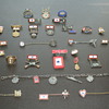 Men in the service star pins