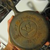 Attica foundry commerative cast iron skillet