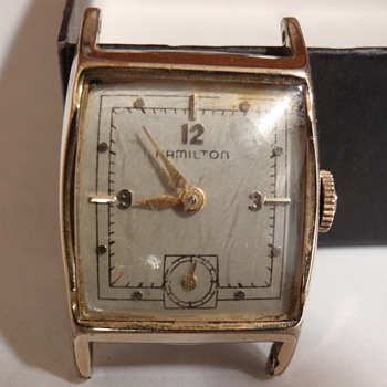 1951 Hamilton "Kirby A" 14K medallian series - Wristwatches