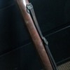 UNKNOWN Leather Case Telescope ? Holder Cartouche Markings