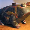 Carved wood Toad / Frog 