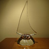 VINTAGE ARTE  MURANO ICET SAIL BOAT