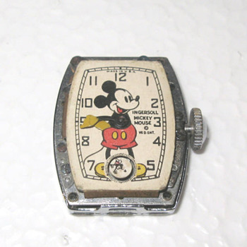 1938 Mickey Mouse Wristwatchs.