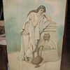 1800s Painted Wallcover