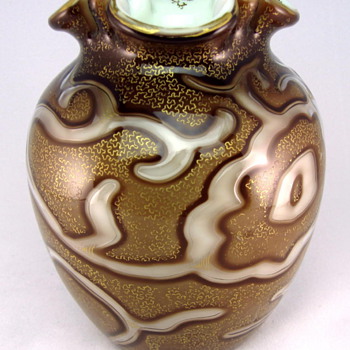 Loetz Federzeichnung Decor Vase (Octopus) - Art Glass