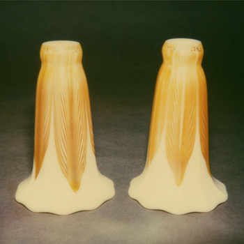 QUEZAL ART GLASS LILY SHADES - Art Glass