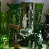 More pieces from my Mary Gregory Glass collection