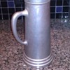 antique wilton columbia mug RWP 12" tall 