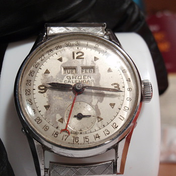 1953 Gruen Triple Date Calendar watch