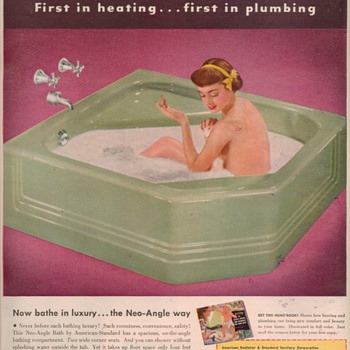 1950 American Standard Advertisements - Advertising