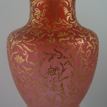 Rare Loetz Orientalism Vase, PN I-3282, Makart decor IV/103, ca. 1892 - Art Glass