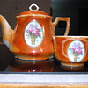 Old china tea set