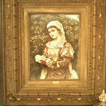 Porcelain Plaque