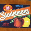 (NOS) New Old Stock - Stadelman's Apples Fruit Crate Label 