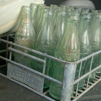 metal coca cola carrier - Coca-Cola