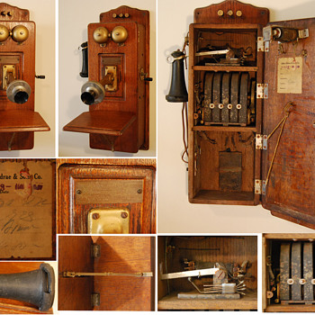Julius Andrae & Sons Wall Phone - Telephones