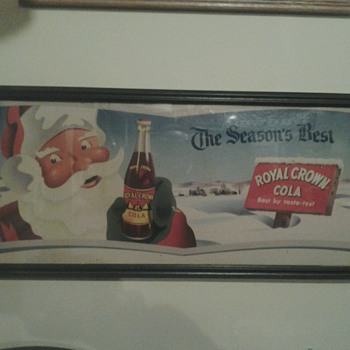 Royal Crown Cola Trolley Car Sign - Signs