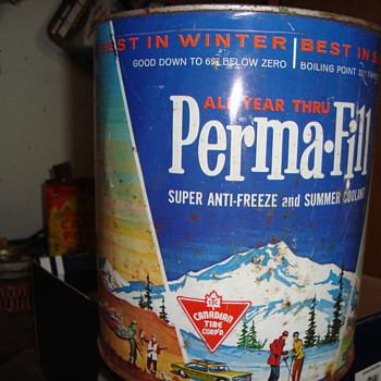 antifreeze  cans 
