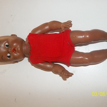 Vintage Black Doll - Dolls