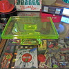 Clarks Teaberry Uranium glass Gum Display