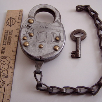 P.O.D. padlock for my model a ford mailtruck