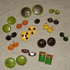 Bakelite and other plastic earrings