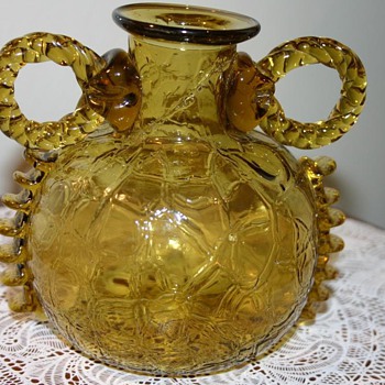 Strange Antique Vase of unknown origin - Art Glass