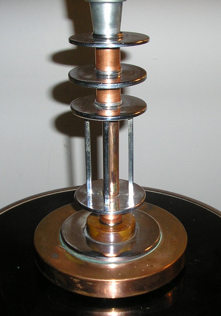 Machine Age/Art Deco Lamp c.1935 by Markel Collectors Weekly