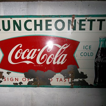 Vintage Coca-Cola Sign