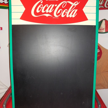 1963 Coca-Cola Menu Board - Coca-Cola