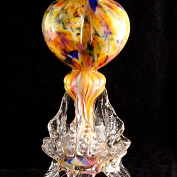 Tri-Lobed Heart & My Favorite Spatter - Classic Welz - Art Glass