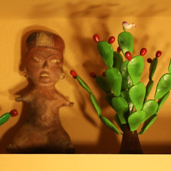 my christmas trees, etc... more vignettes...