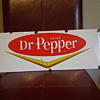 50s Dr Pepper Porcelain Sign