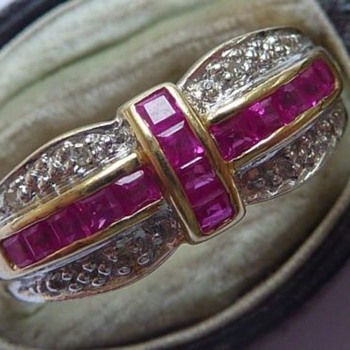 ring diamond and ruby date ? - Fine Jewelry