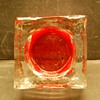 ashrtay red glass Skandinave ?