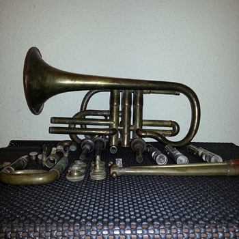 Antoine Courtois Cornet 19th Century - Musical Instruments