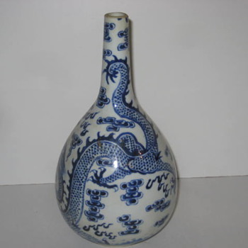 Rose vase? Japanese? - Asian