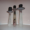 Signed Cenedese Candlestick trio with matching duck