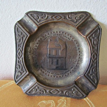  Copper 1930s Betsy Ross House Souvenir of Philadelphia 
