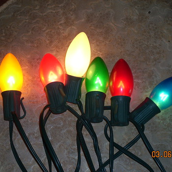 Very Rare K-mart brand C9 satin bulbs