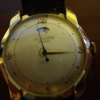 Vintage Le Coultre with power reserve indicator - Wristwatches