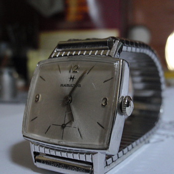 1962 Hamilton Gary 10K white gold filled - Wristwatches