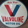 Valvoline double sided nos sign