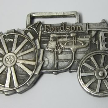 Rare Original Period FORDSON Ford Tractor Watch Fob. 
