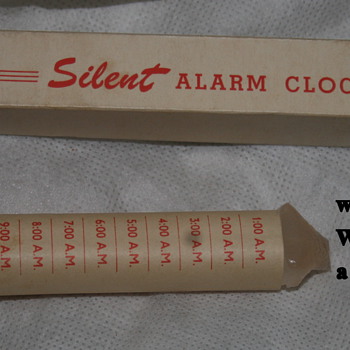 The bestest alarm clock man ever made - vintage, and hand made by someone else - Clocks