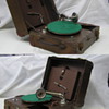 Portable suit case gramophone