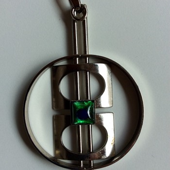 Big modernist pendant - Fine Jewelry