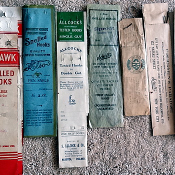 Vintage Fish Hooks - Fishing